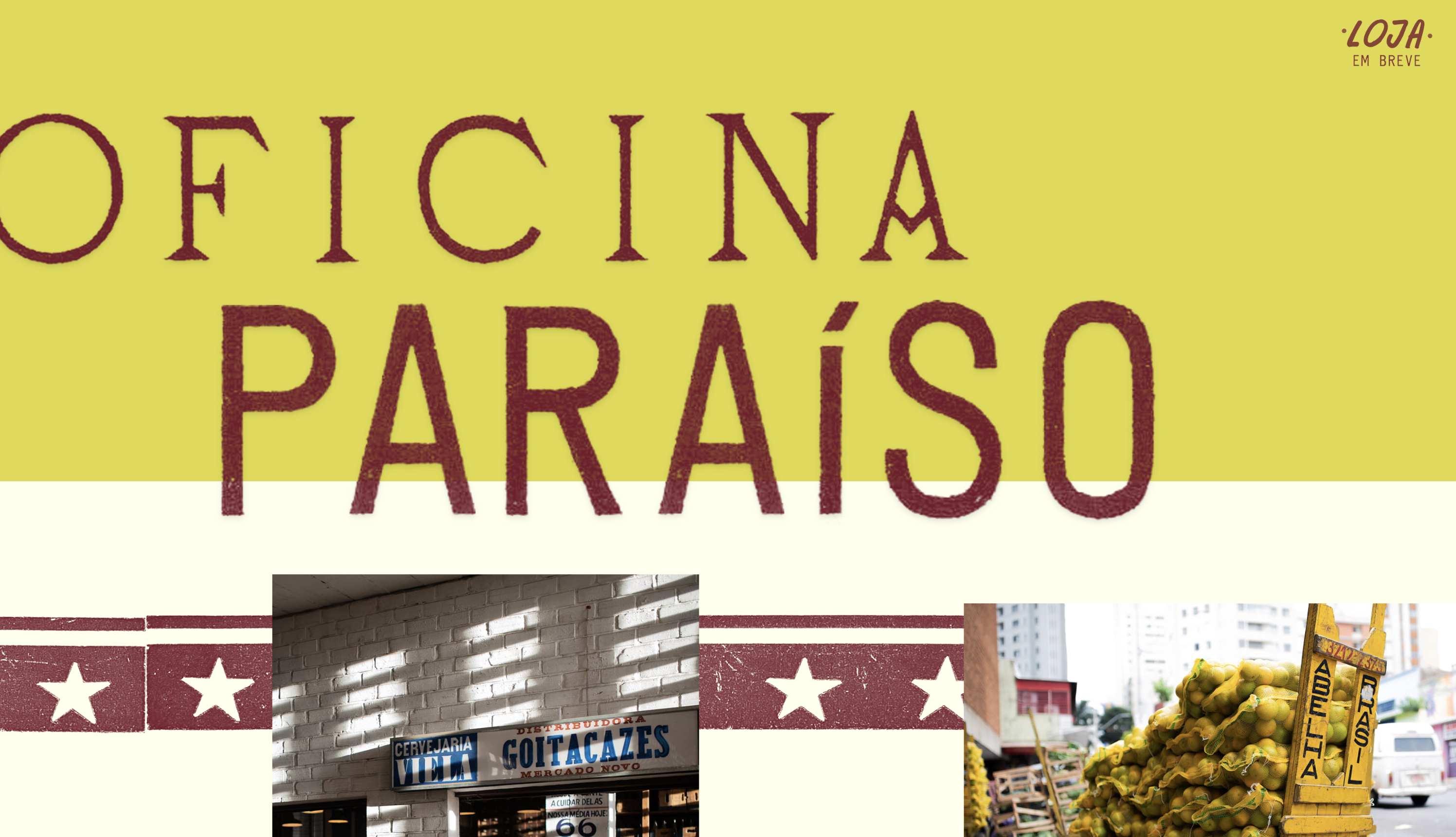 Oficina Paraíso homepage hero